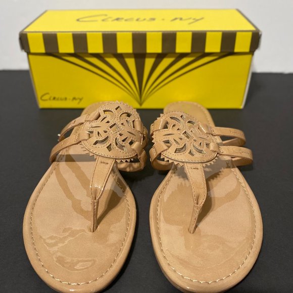 @@@CIRCUS BY SAM EDELMAN@@@  Women's Canyon Medallion Flat Sandals. Size: 11 - Picture 6 of 8